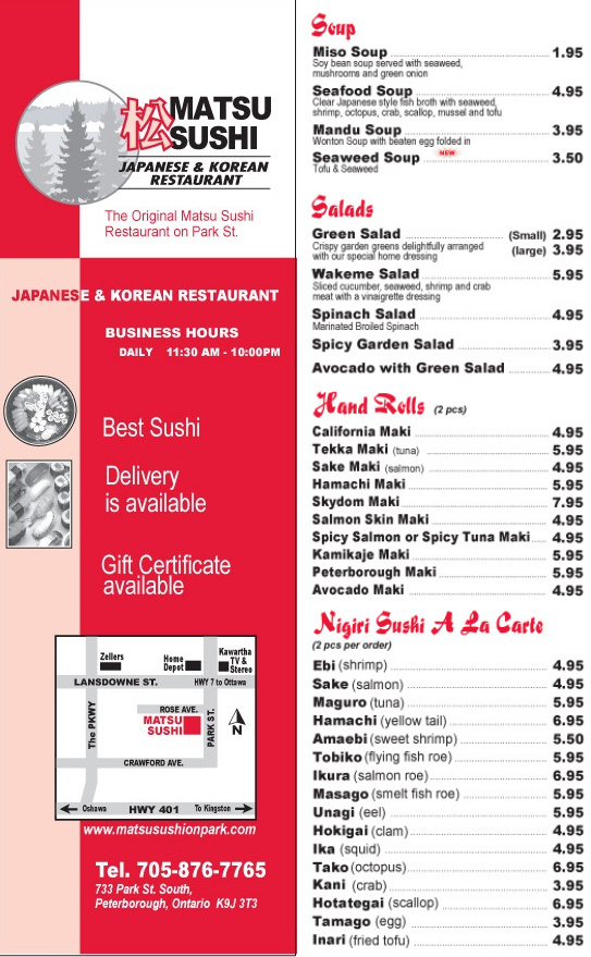 Matsu Sushi Japanese & Korean Restaurant